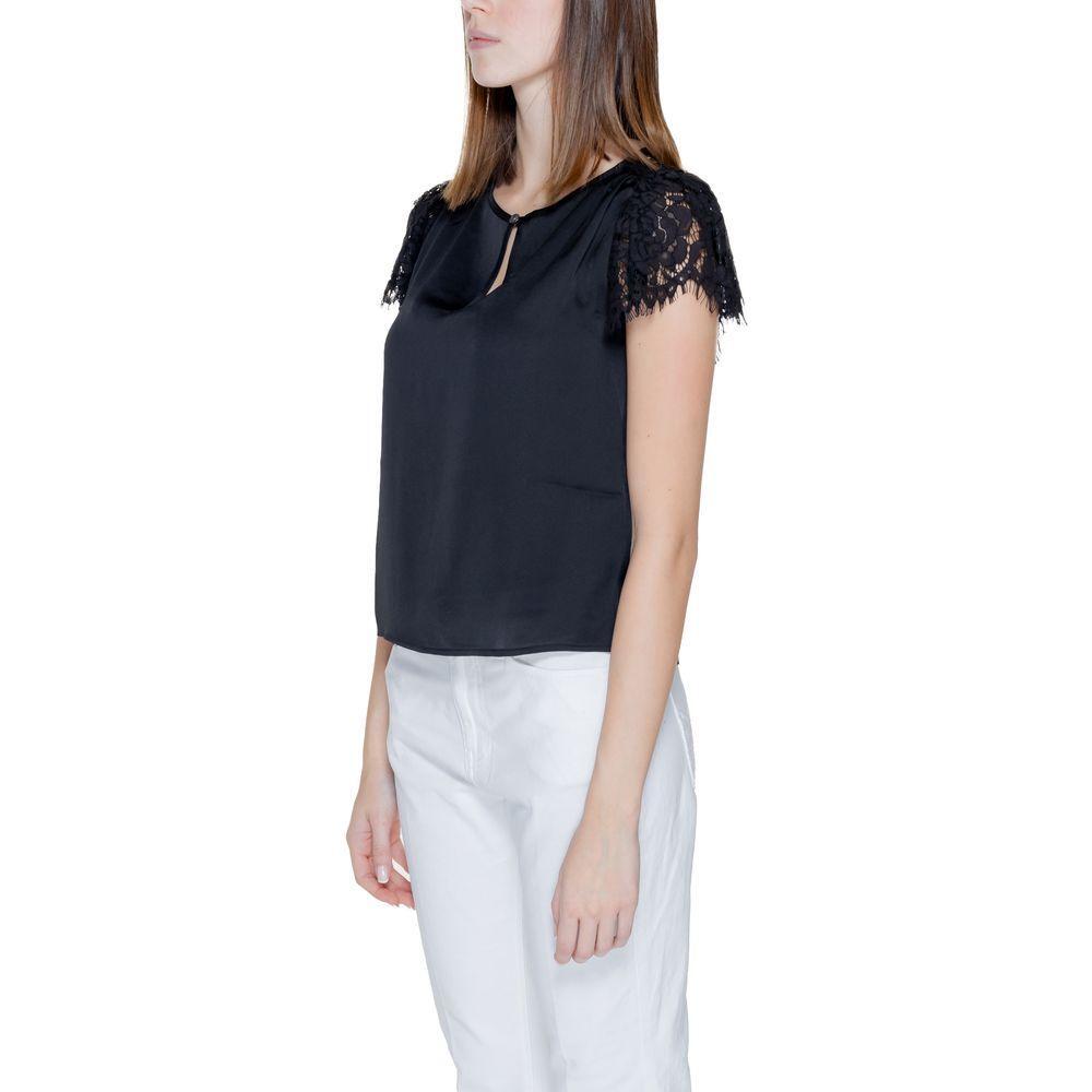 Guess Black Polyester Blouse 1728,71956299936,Black,Clothing,Guess,IT38|XS,New with tags,Shirts - Women - Clothing,Women,Women - Clothing GU-13238800009-IT38|XS