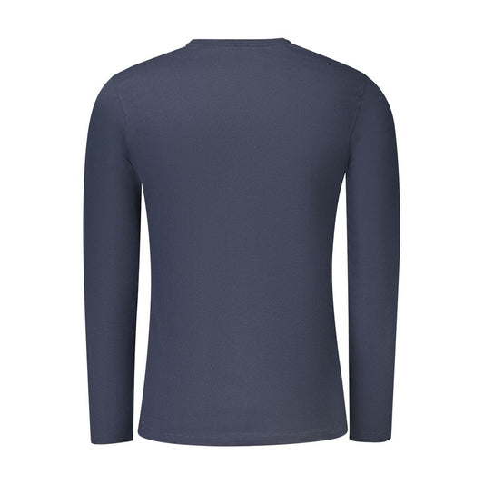 Hugo Boss Blue Cotton Men T-Shirt BO-39724-S