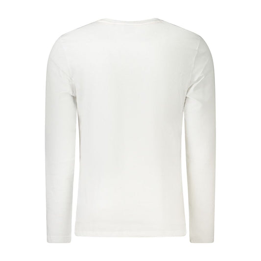 Hugo Boss White Cotton Men T-Shirt BO-39637-S
