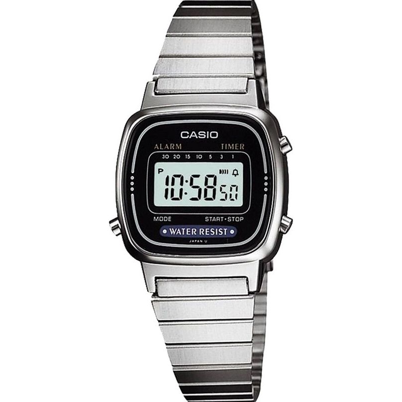 CASIO VINTAGE Mod. ICONIC MINI STEEL - BLACK LA-670WA-1DF