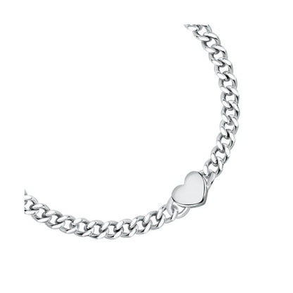 LA PETITE STORY JEWELRY Mod. LPS05ASD38 silver heart chain bracelet