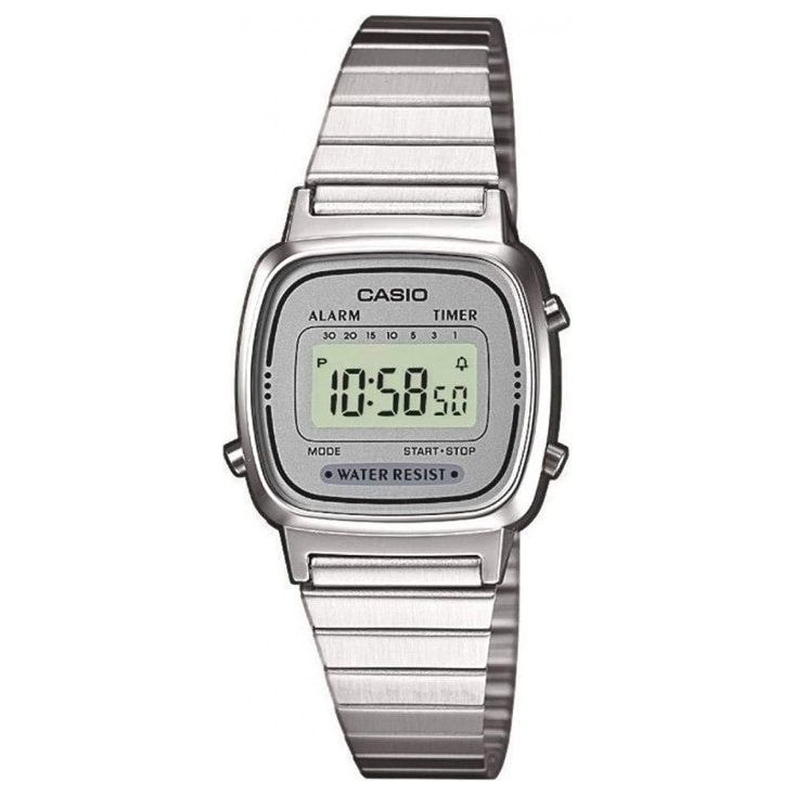 CASIO VINTAGE Mod. ICONIC MINI STEEL - LIGHT GREY LA670WA-7DF