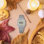CASIO VINTAGE Mod. ICONIC MINI STEEL - CREAM LA670WEA-8AEF