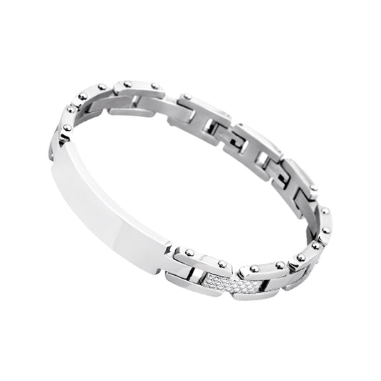 LOTUS JEWELS JEWELRY Mod. LS1578-2/1 bracelet, elegant silver link design, high-quality craftsmanship for stylish fashion enhancement.