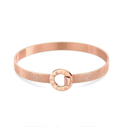 Rose gold bracelet from LOTUS JEWELS JEWELRY Mod. LS2080-2/3 with a circular clasp design.