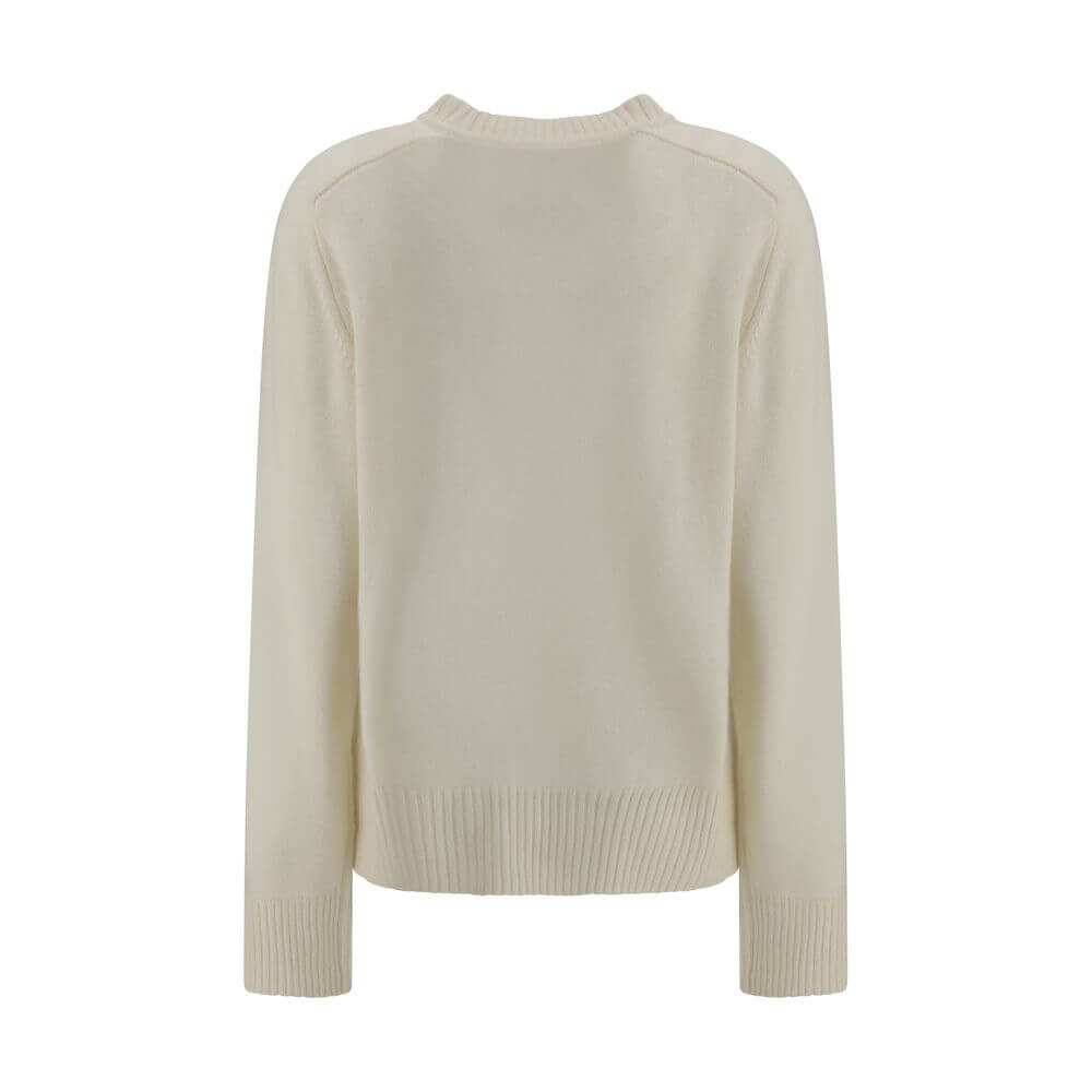 Loulou De Saison Cream Cashmere Cashmere Sweater