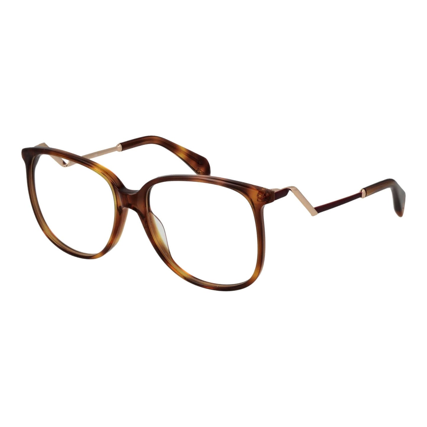 MAJE MOD. MJ1000 54202 lady eyeglasses, stylish and elegant design in tortoiseshell pattern frame.