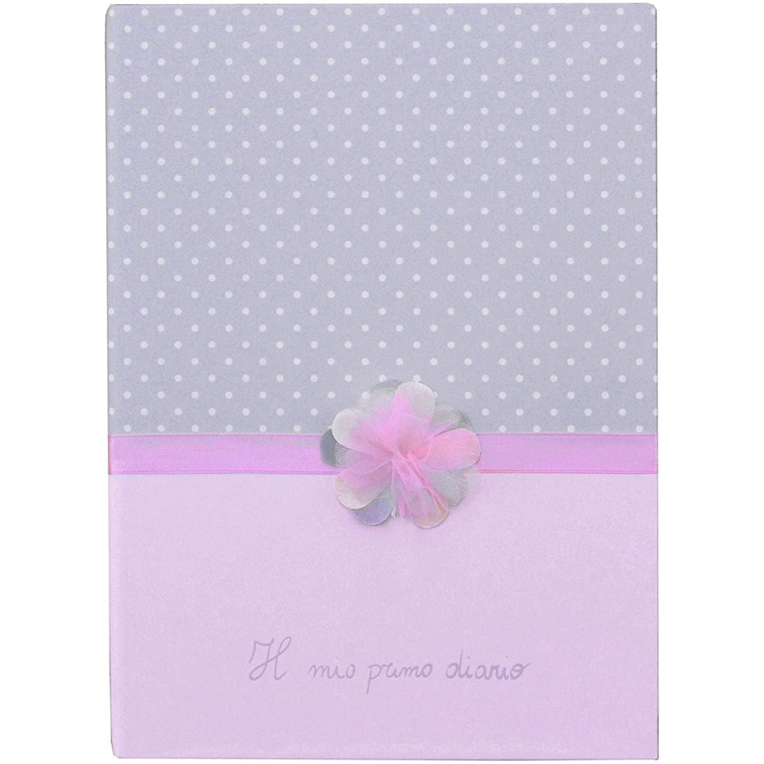 MAMAMOUR - Diario baby 6 anni - rosa - con ciondolo d'argento 925/Baby diary 6 years - pink -  with sterling silver 925 pendant