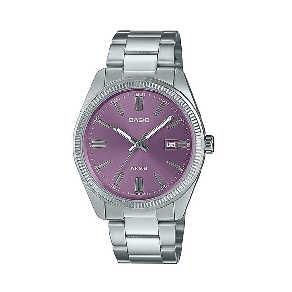 CASIO COLLECTION Mod. DATE - LILAC MTP-1302PD-6AVEF