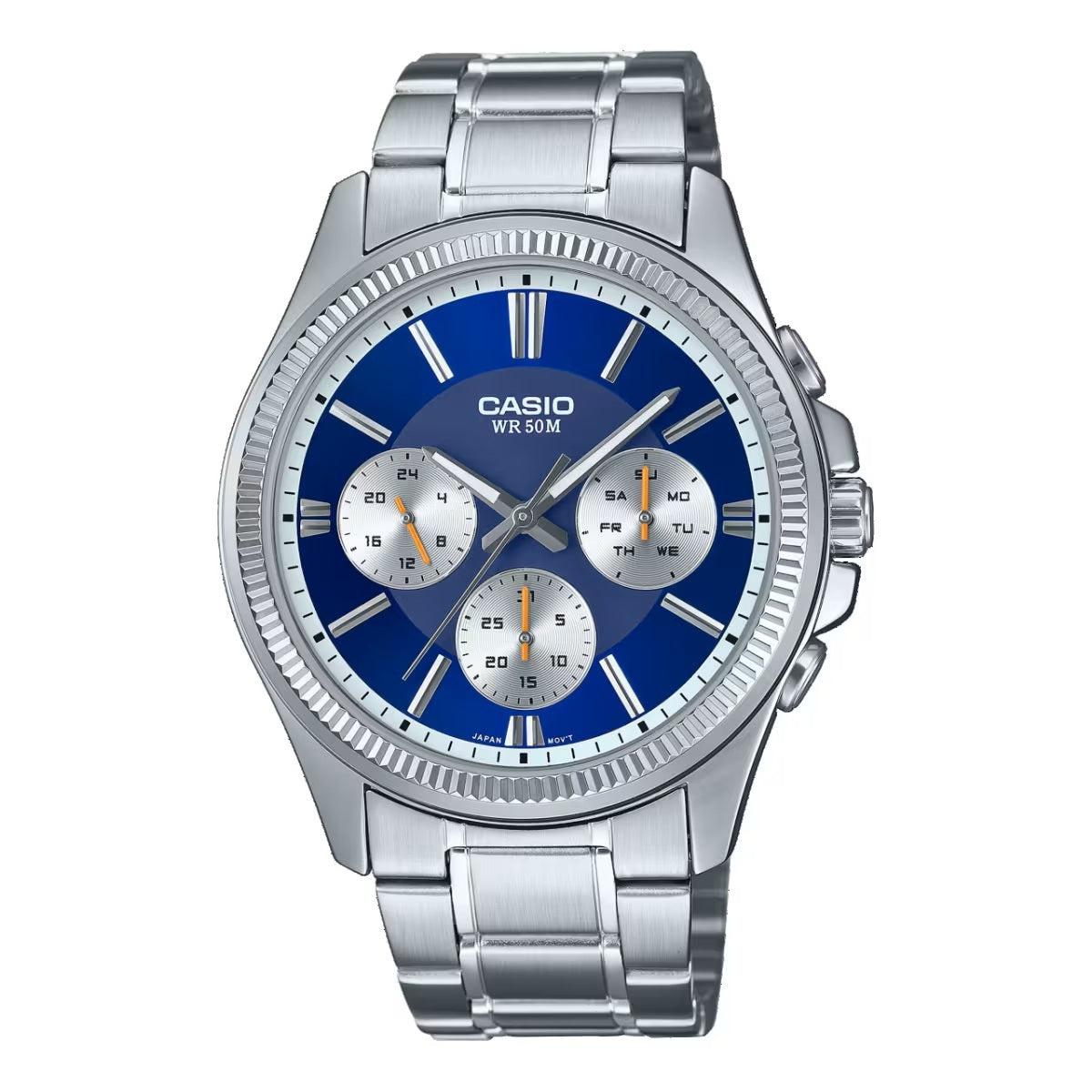 CASIO COLLECTION Mod. MULTIFUNCTION CALENDAR - BLUE MTP-1375D-2AVDF