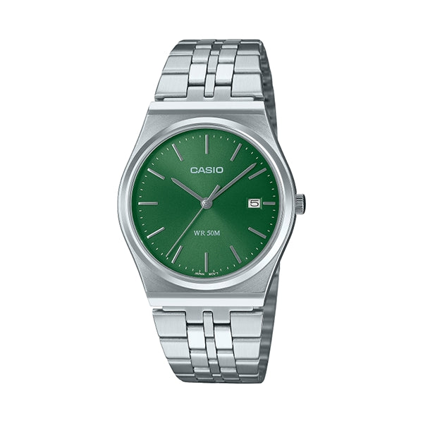 CASIO COLLECTION Mod. DATE - EMERALD GREEN MTP-B145D-3AVEF