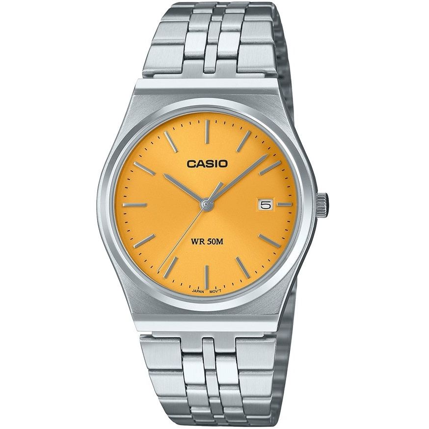 CASIO COLLECTION Mod. DATE - OCHER YELLOW MTP-B145D-9AVEF