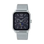 CASIO COLLECTION Mod. MOONPHASES - BLACK MESH MTP-M305M-1AVER