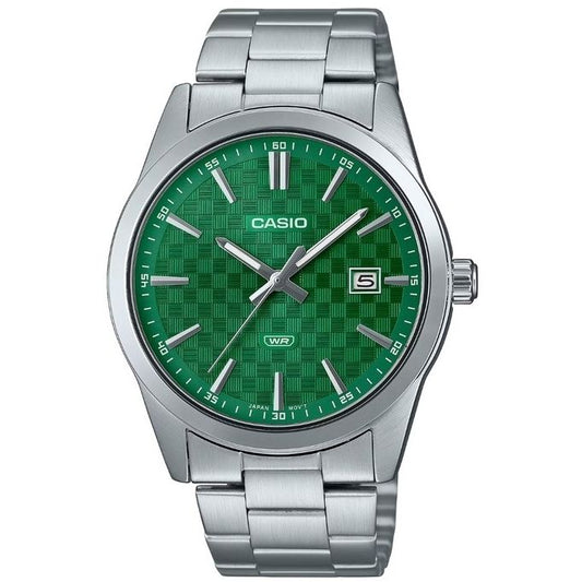 CASIO COLLECTION Mod. DATE - CARBON LOOK - GREEN WATCHES