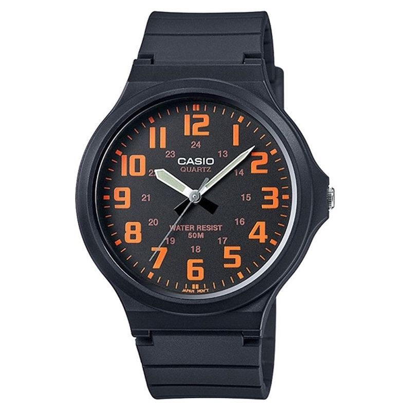 CASIO COLLECTION Mod. SIMPLE - ORANGE MW-240-4BVDF
