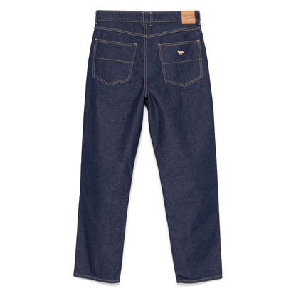 Maison Kitsuné Maison Kitsune Mid-Rise Straight Pants