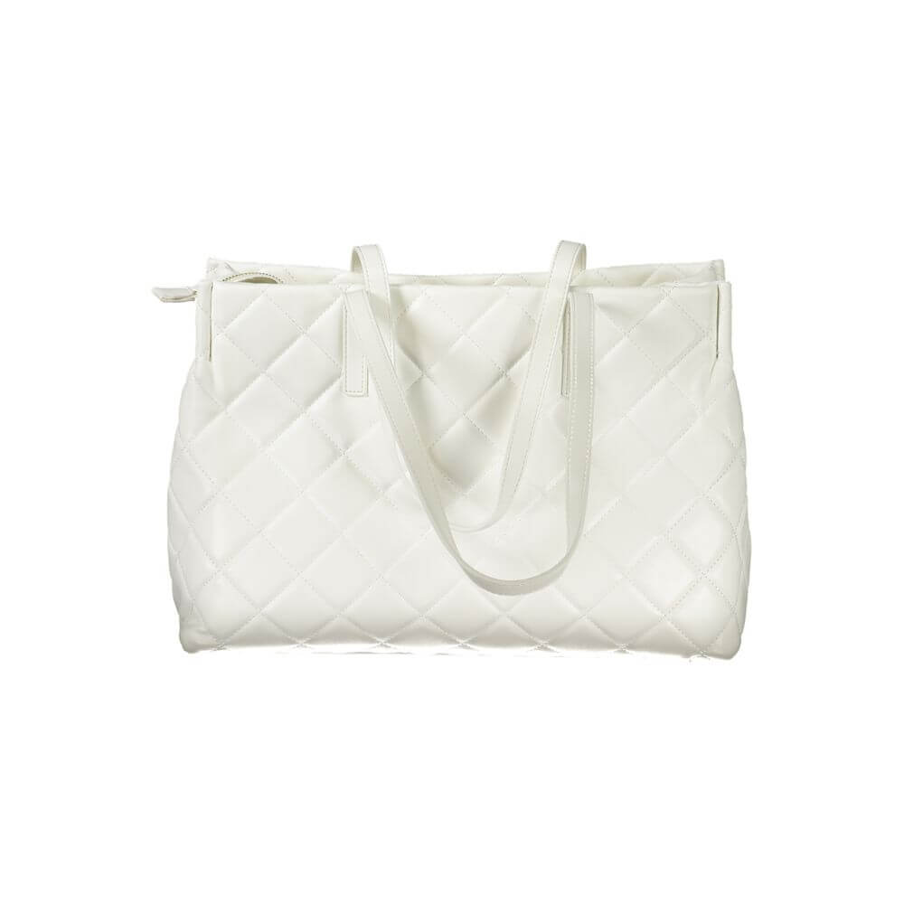 Mario Valentino White Polyethylene Handbag