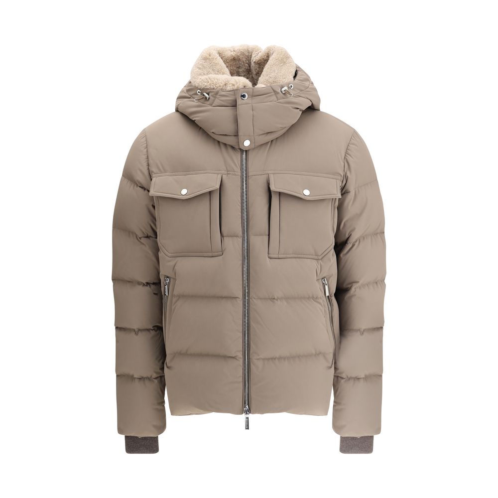 MooRER Beige Alarick Padded Down Jacket