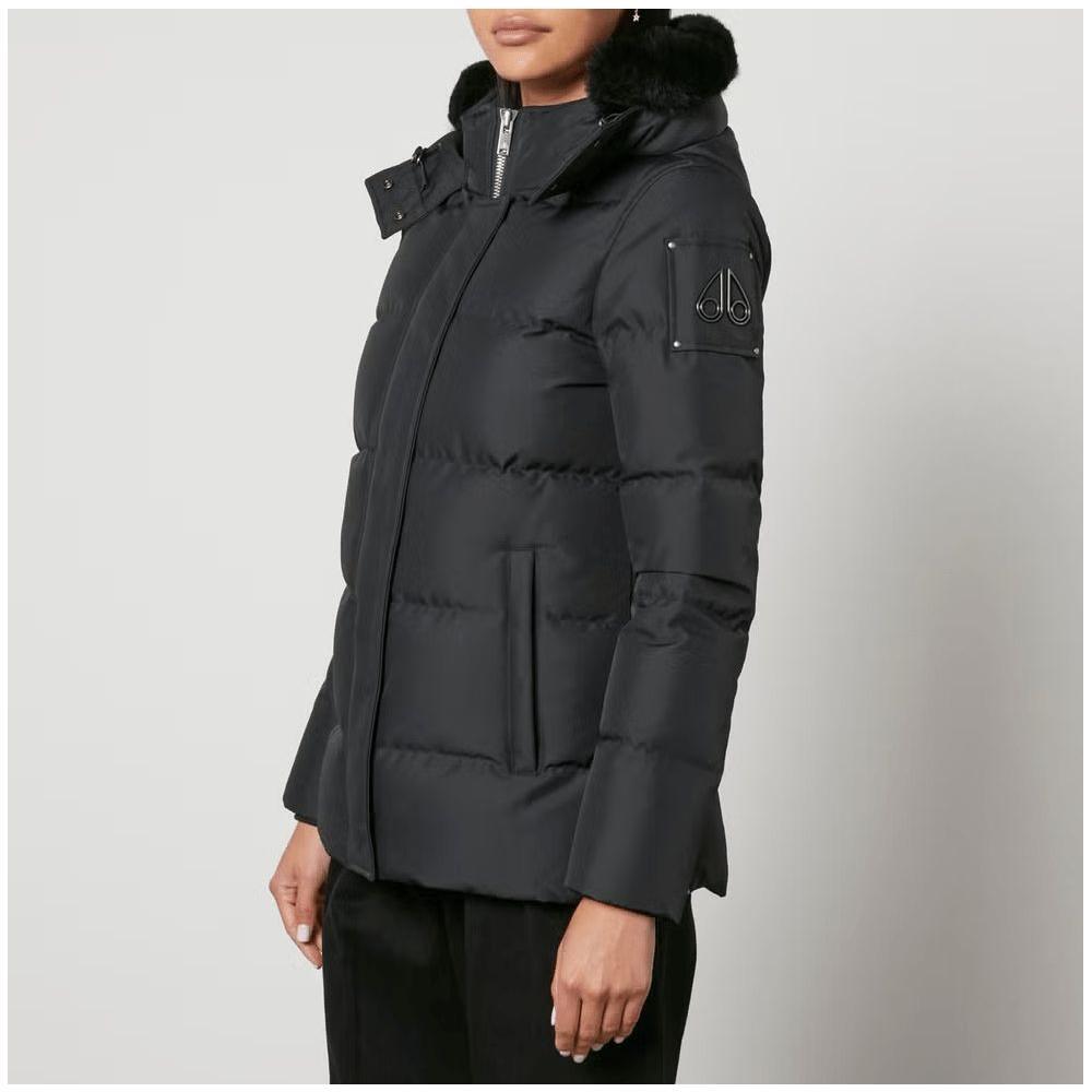 Moose Knuckles Black Polyester Jacket & Coat MO-13642-XL-FBB-299