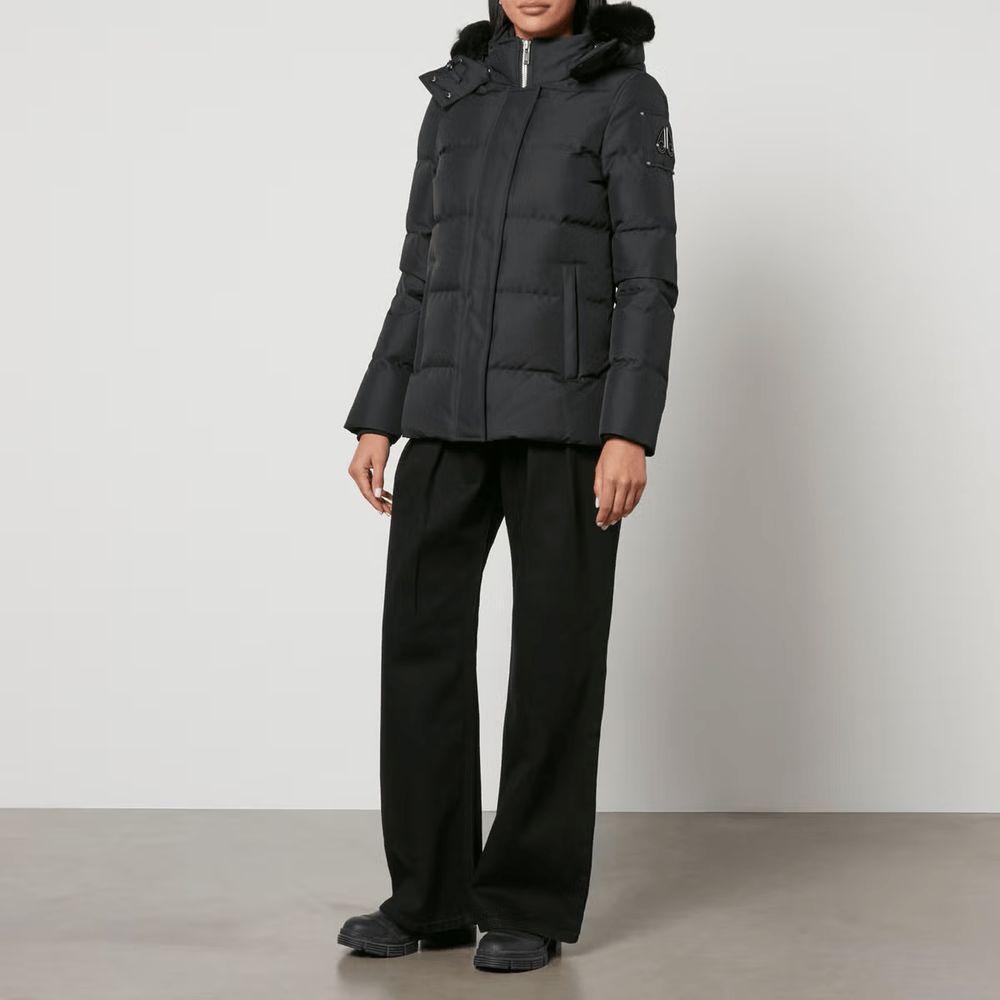 Moose Knuckles Black Polyester Jacket & Coat MO-13642-XL-FBB-299