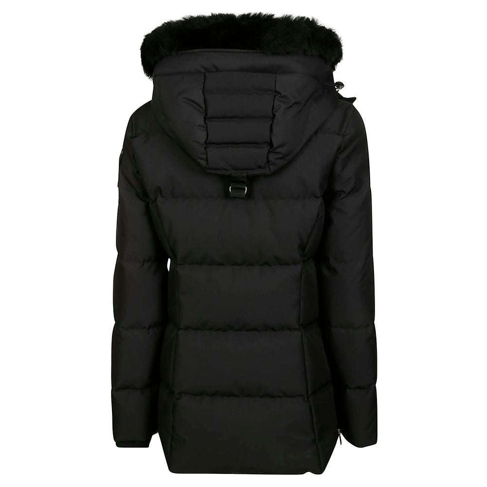 Moose Knuckles Black Polyester Jacket & Coat MO-13642-XL-FBB-299
