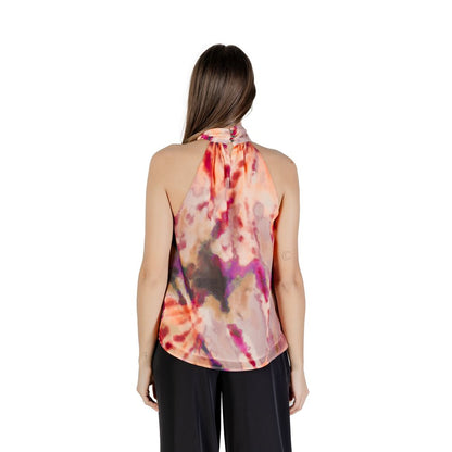 Morgan De Toi Pink Recycled Polyester Blouse