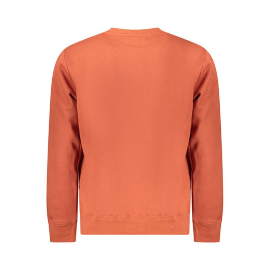 Norway 1963 Orange Cotton Men Sweater NO-39672-S