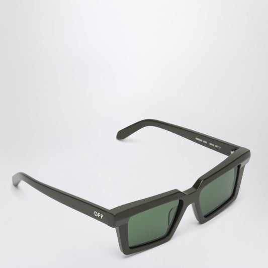 Off White Off-White™ Windsor military green/green sunglasses LDin,Men,Men > Accessories,Men > Accessories > Sunglasses,Spring - Summer 2025,Yes Eu OERI142S25PLA001/Q_OFFW-5655_100