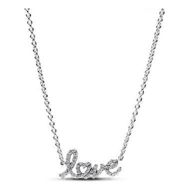 PANDORA JEWELRY Mod. SPARKLING HANDWRITTEN LOVE