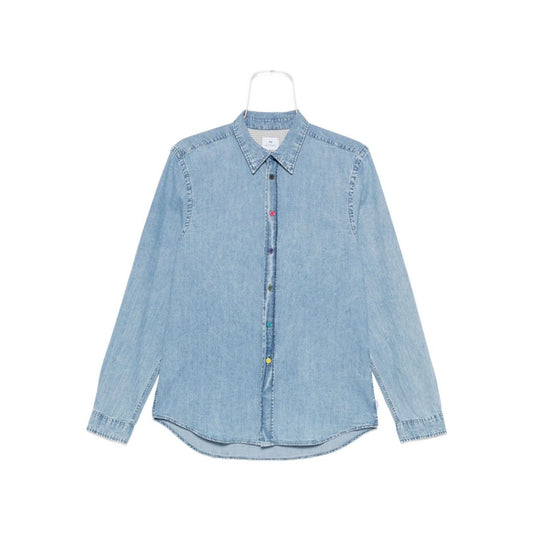 PS By Paul Smith Shirts Clear Blue