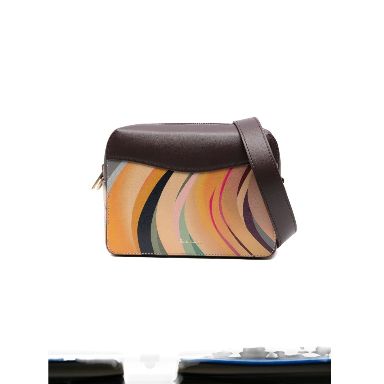 Paul Smith Swirl leather crossbody bag
