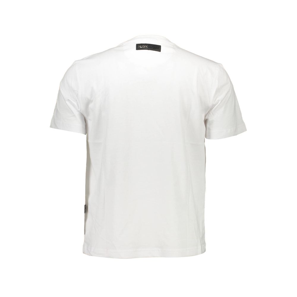 Plein Sport White Cotton T-Shirt