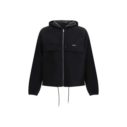 Prada Black Polyester Shell Jacket