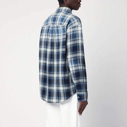 Dsquared2 Blue shirt Check pattern S74DM0899D35206/Q_DSQUA-001F_202
