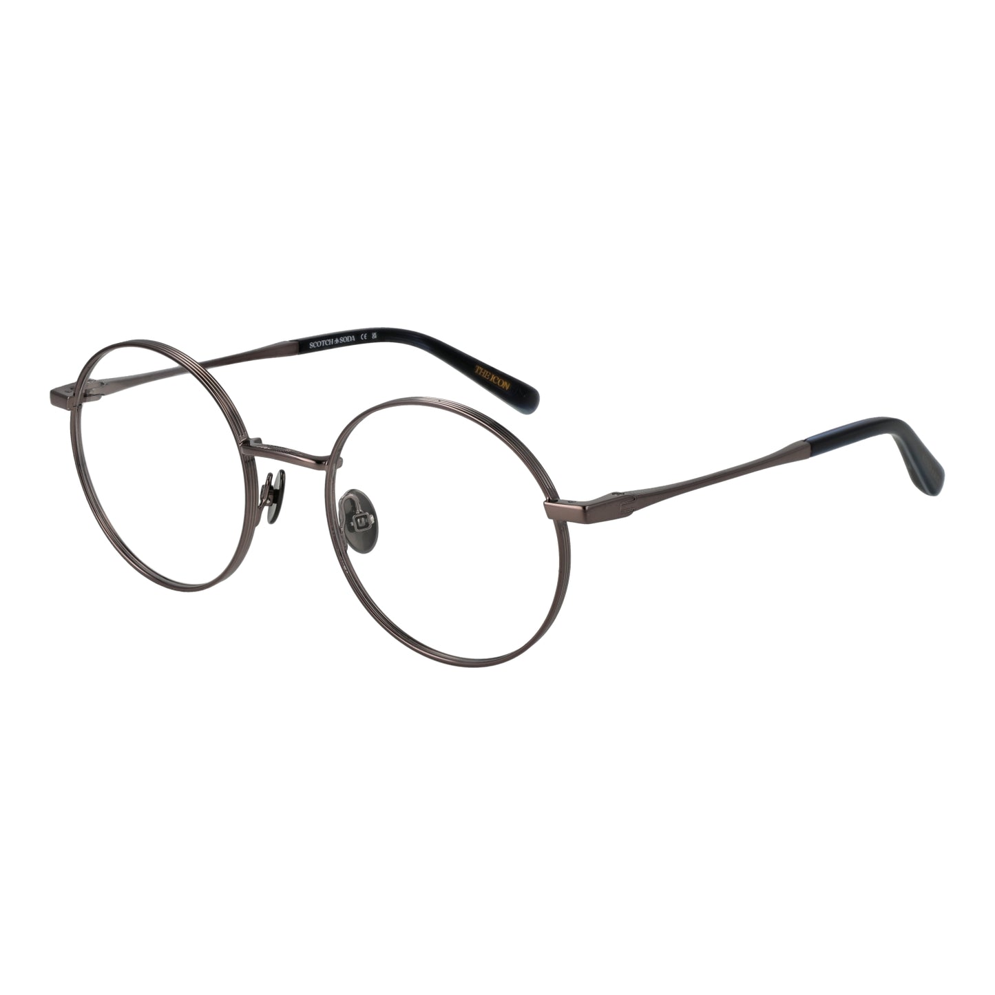 Scotch & Soda MOD. SS2022 50900 gent's eyeglasses with round metal frames.