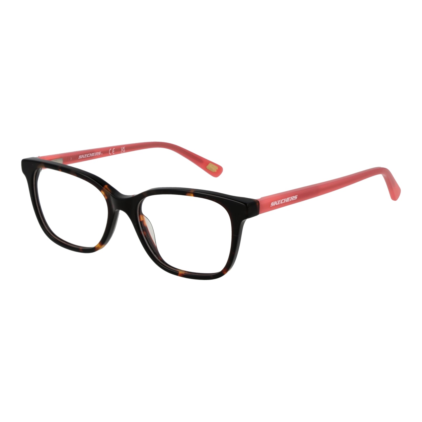 Ladies eyewear featuring the SKECHERS MOD. SE1670 47052 with stylish red and black frames for fashion-conscious individuals.