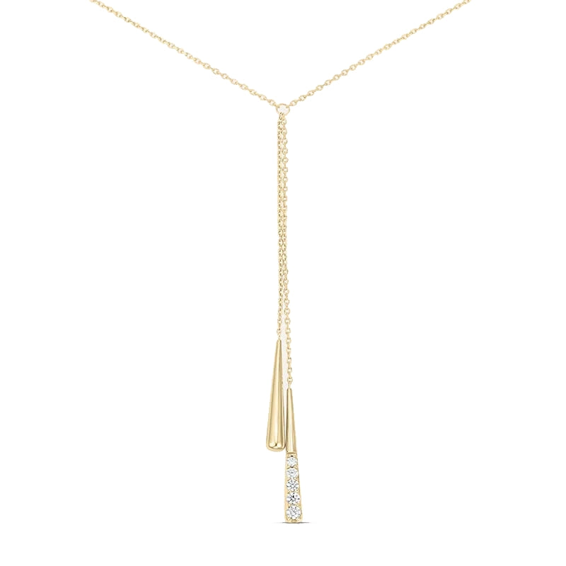 Elegant gold necklace by STROILI Mod. 1694974 with a modern design and sparkling accents, perfect for sophisticated style.