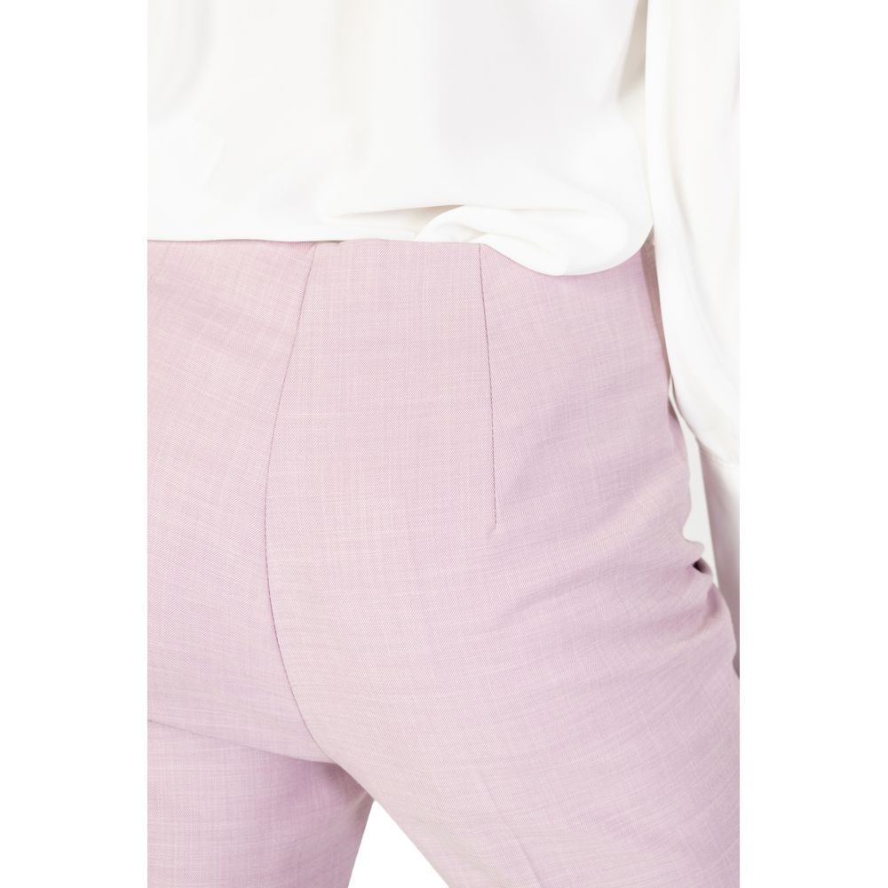 Sandro Ferrone Multicolor Viscose Casual Pants