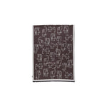Sandro Ferrone Brown Viscose Scarf SA-15705600140-ONE SIZE