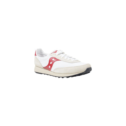 Saucony White Leather Athletic Sneakers