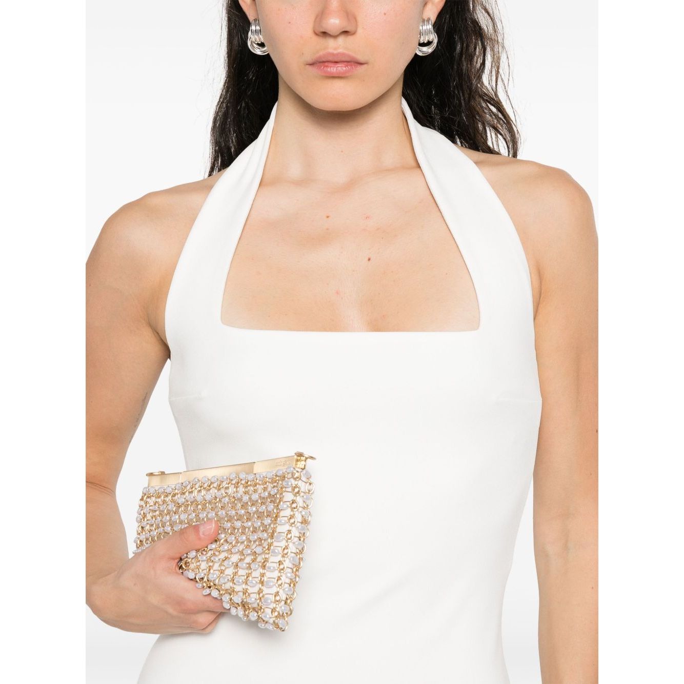 Solace London Dresses Beige