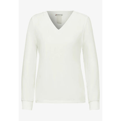 Street One White Viscose Blouse