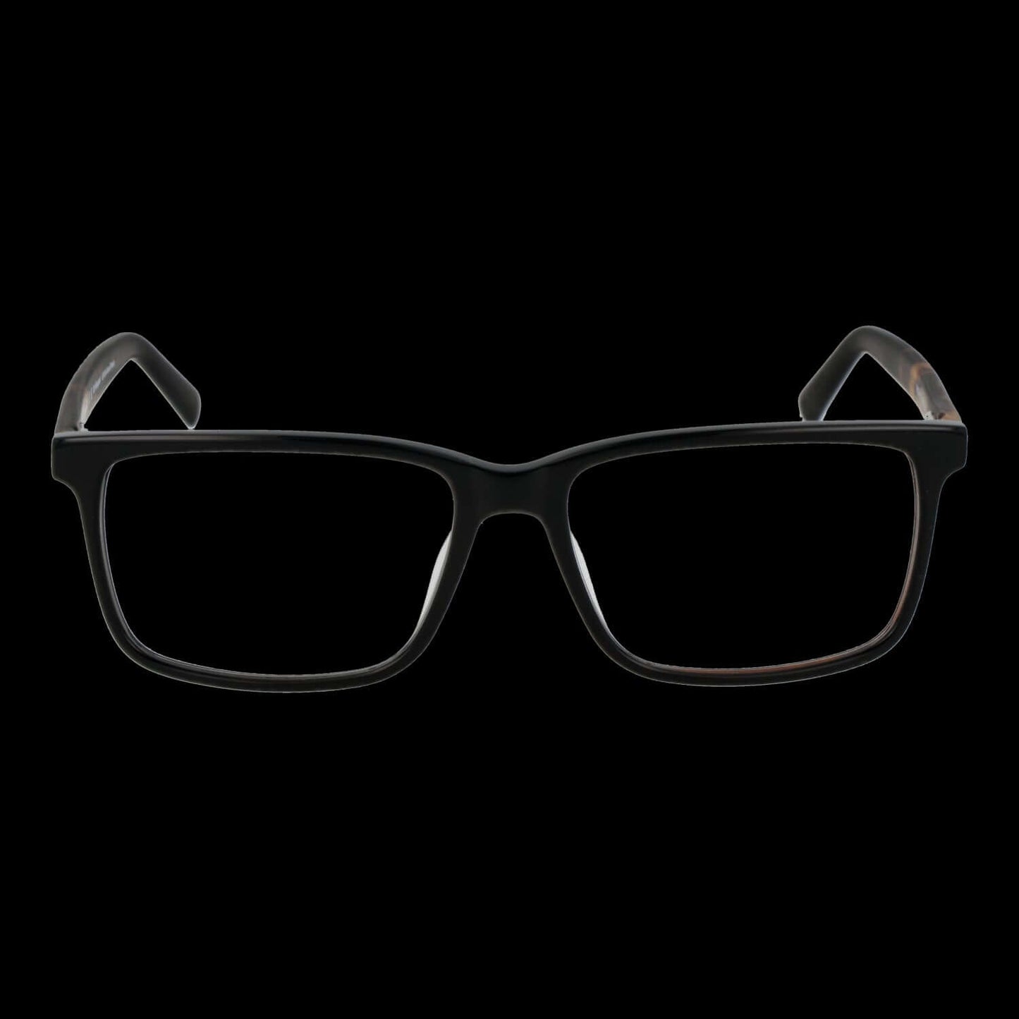 Front view of TIMBERLAND MOD. TB1823-H 56001 Gent glasses in black frame.
