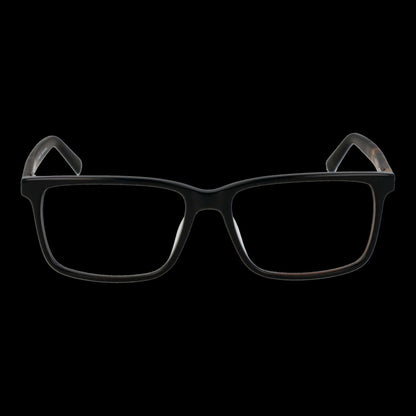 Front view of TIMBERLAND MOD. TB1823-H 56001 Gent glasses in black frame.