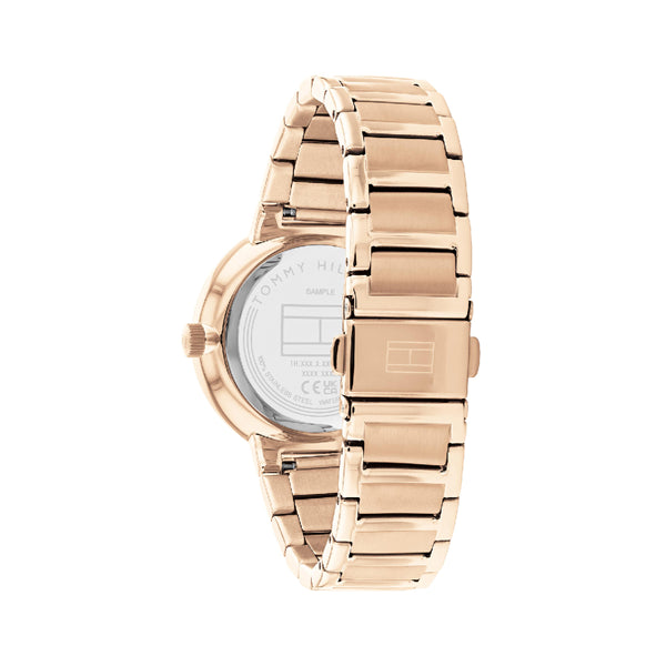 TOMMY HILFIGER Mod. 1782533 ladies quartz analog watch with 36mm case, water resistant 3 ATM, in official packaging, bracelet style