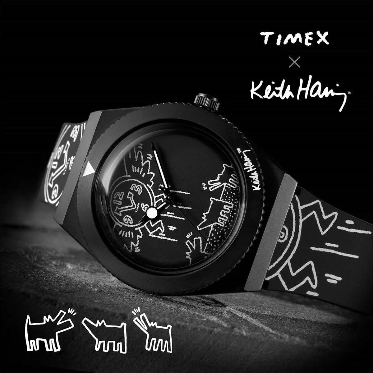 TIMEX Mod. QX KEITH HARING 特别版。