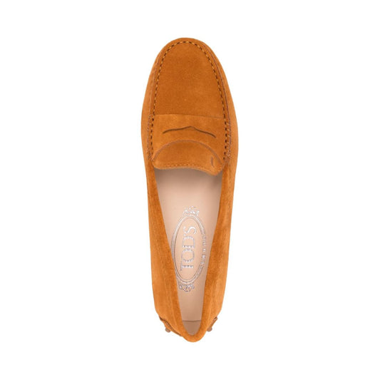 Tod's Flat shoes Leather Brown Category-Shoes,Fall - Winter 2024,Gender-Women,LD-MA,LDin,Subcategory-Moccassins,Women,Women > Shoes,Women > Shoes > Moccasins,Yes Eu XXW00G00010RE0G416