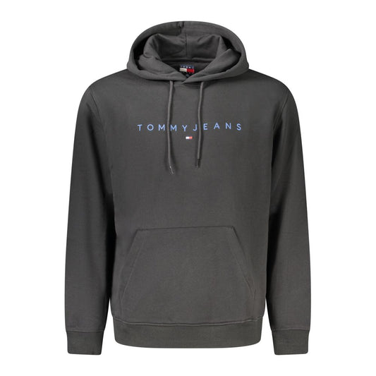 Tommy Hilfiger Black Cotton Men Sweater TO-39701-S