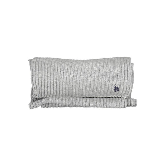 U.S. POLO ASSN. Gray Wool Scarf US-16937