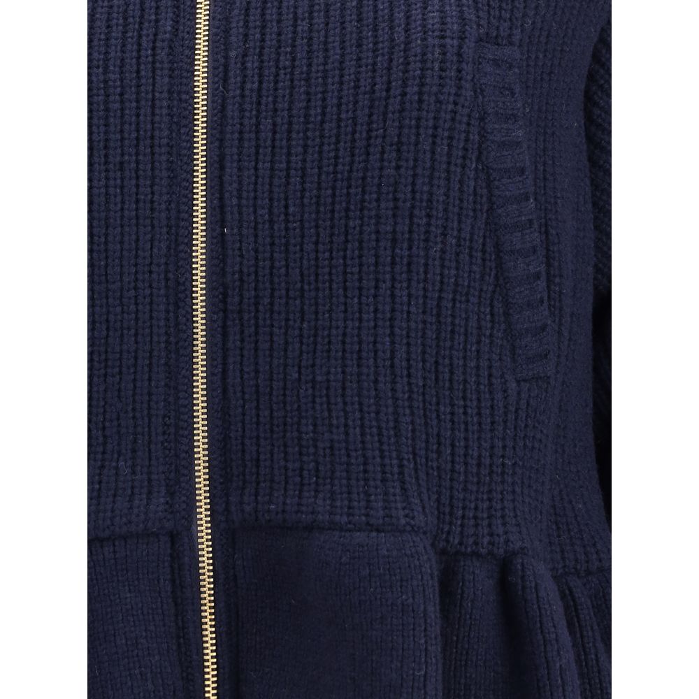 Undercover Blue Wool Bomber